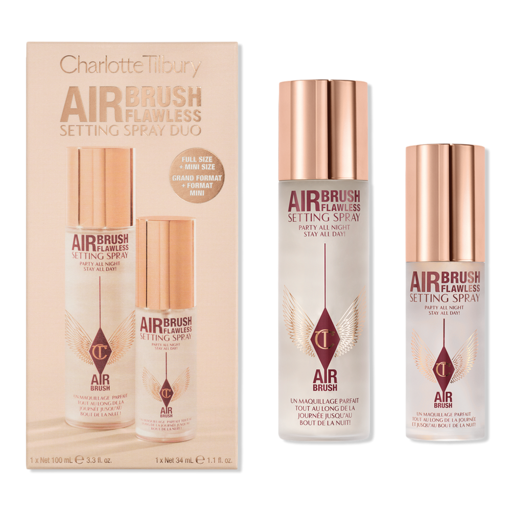 Charlotte Tilbury Airbrush Flawless Setting Spray Duo