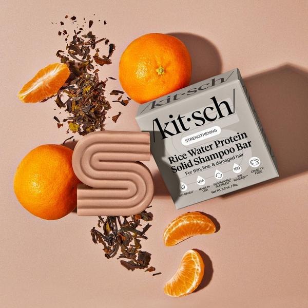Kitsch Rice Water Protein Strengthing Shampoo + Conditioner Combo #2