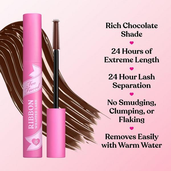Too Faced Ribbon Wrapped Lash Extreme Length Tubing Mascara #4