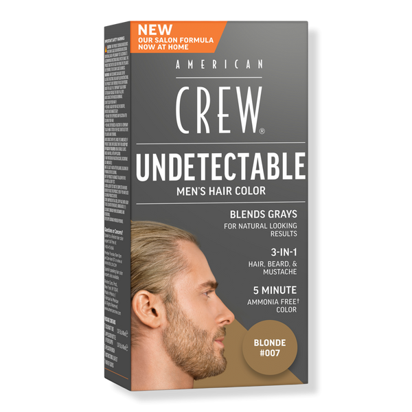 American Crew Undetectable Men's Hair Color Demi-Permanent Hair Dye #1