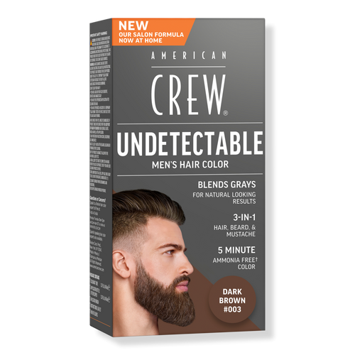 American Crew undetectable mens hair color demi permanent hair dye