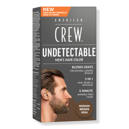 American Crew Undetectable Men's Hair Color Demi-Permanent Hair Dye - Medium Brown