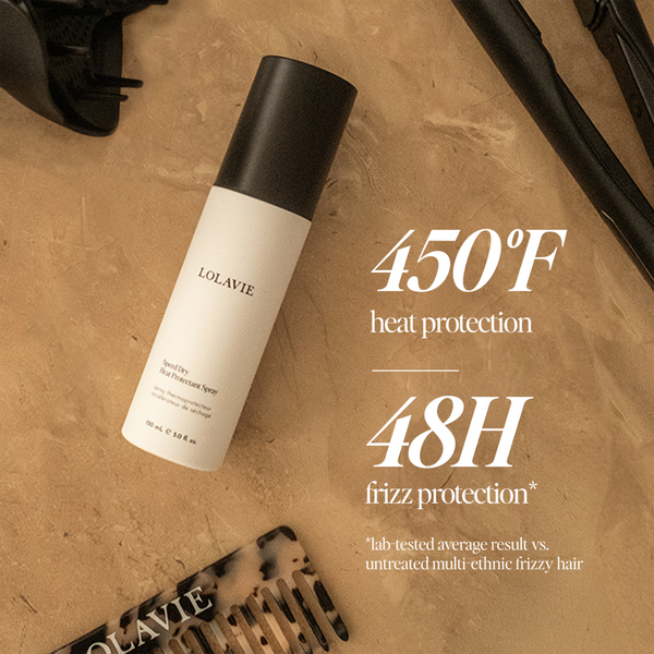 LolaVie Speed Dry Heat Protectant Spray #3