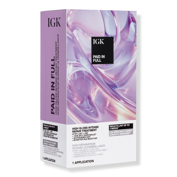 IGK Paid In Full High Gloss Intense Repair Treatment #1