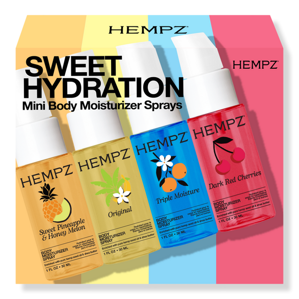 Hempz Sweet Hydration Mini Body Moisturizer Spray Kit #1