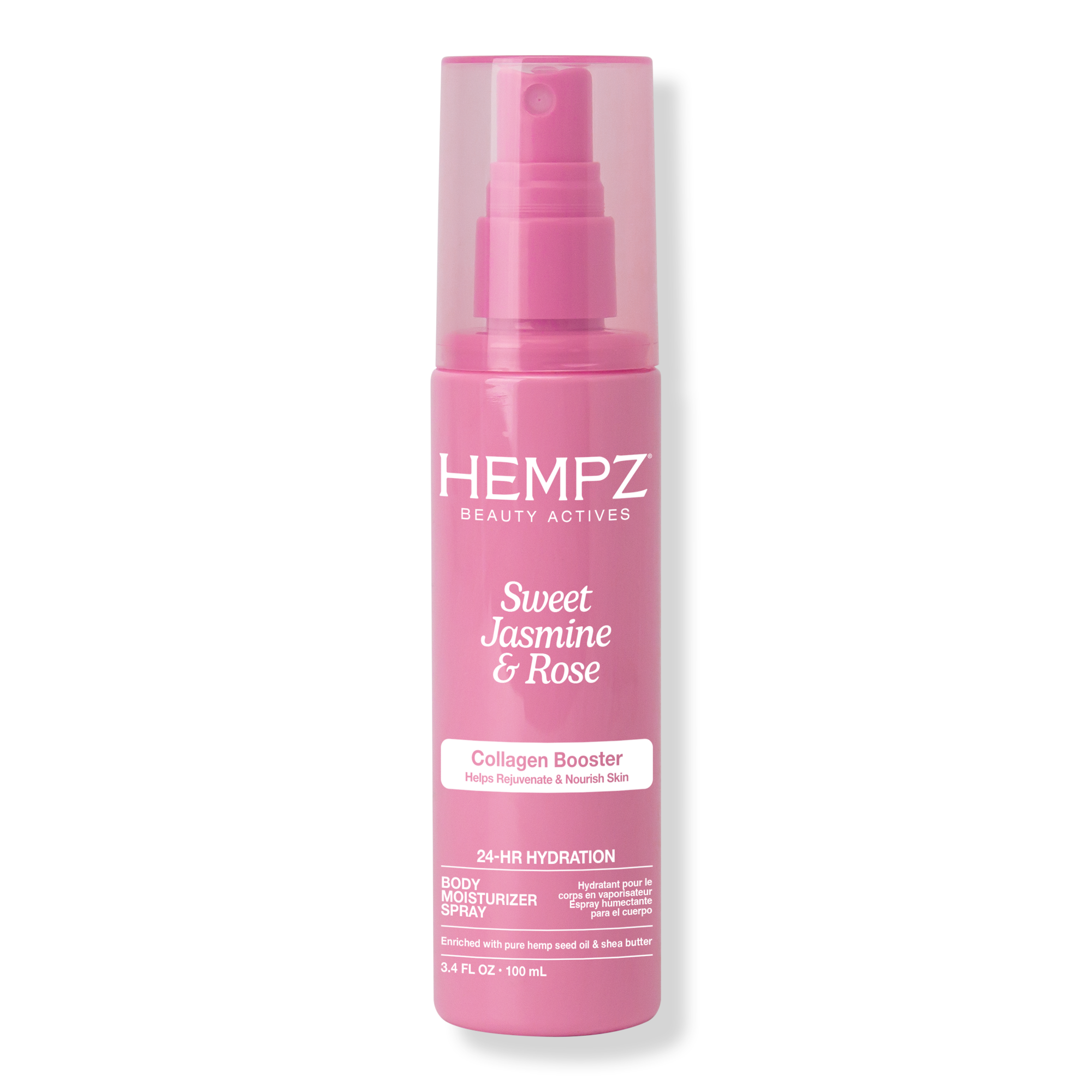 Hempz Sweet Jasmine & Rose Body Moisturizer Spray with Collagen #1