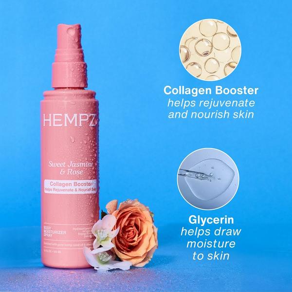 Hempz Sweet Jasmine & Rose Body Moisturizer Spray with Collagen #5