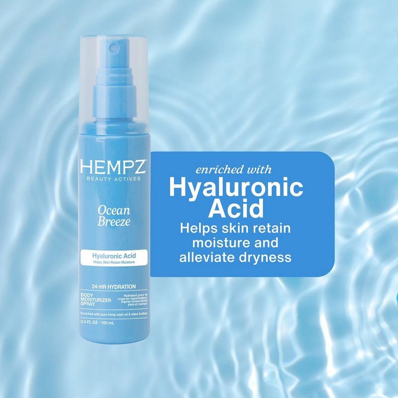 Hempz - Ocean Breeze Body Moisturizer Spray with Hyaluronic Acid