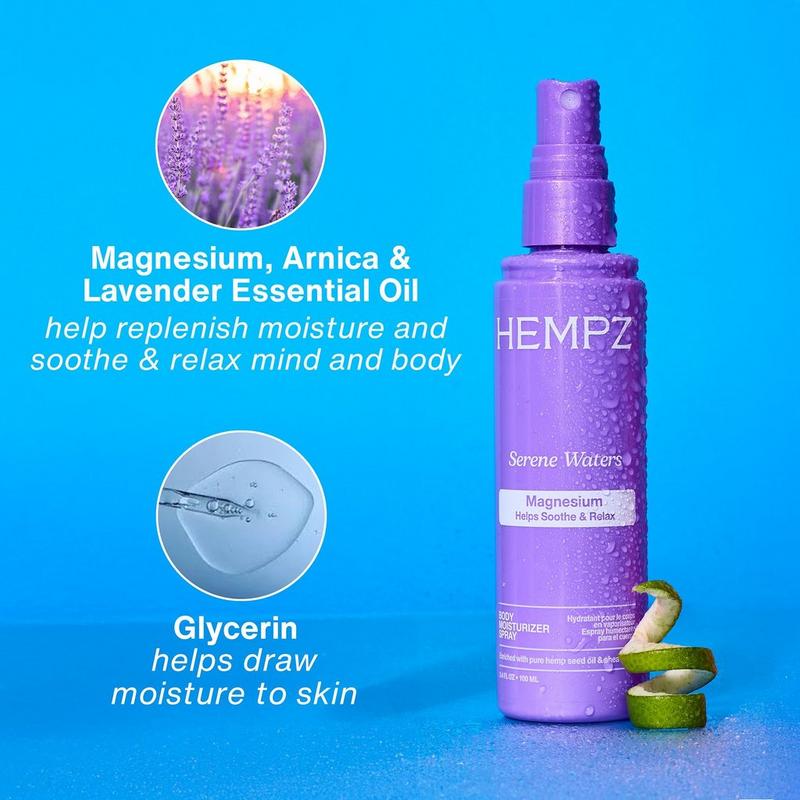 Hempz - Serene Waters Body Moisturizer Spray with Magnesium | Ulta