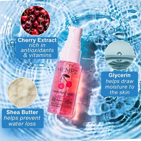 Hempz Dark Red Cherries Body Moisturizer Spray #4