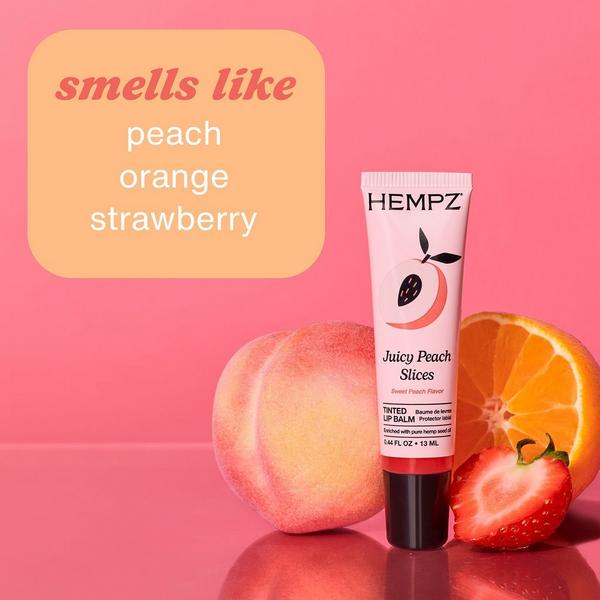 Hempz Juicy Peach Slices Tinted Lip Balm #2