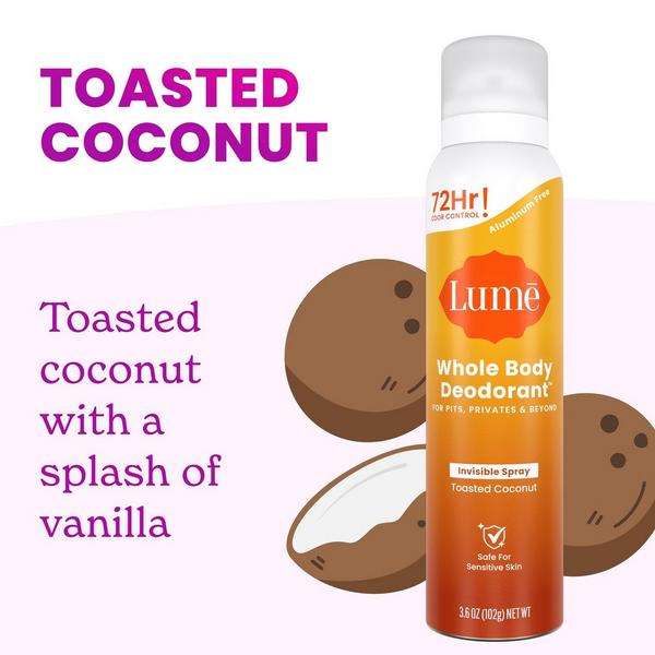 Lume Whole Body Deodorant Invisible Spray #2