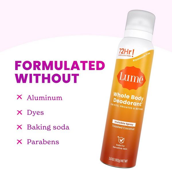 Lume Whole Body Deodorant Invisible Spray #4