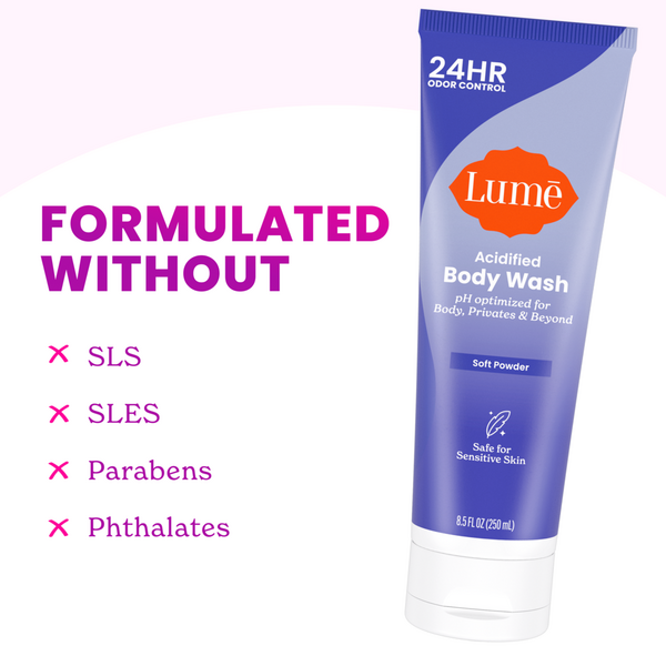 Lume Acidified Odor Control Body Wash #3