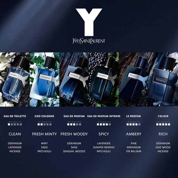 Yves Saint Laurent Y Iced Cologne Eau de Toilette Intense #3