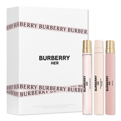 Burberry Her Eau de Parfum and Parfum Travel Spray 3-Piece Gift Set