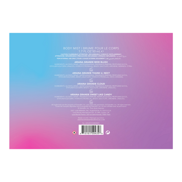 Ariana Grande Ariana Grande 4-Piece Body Mist Coffret #3