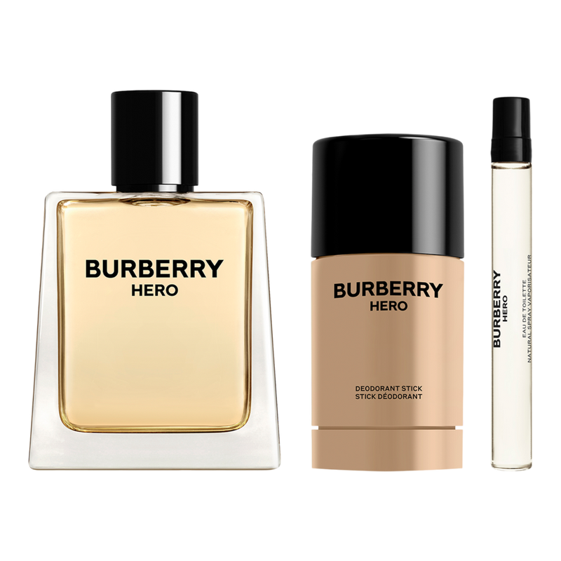 Burberry - Hero Eau de Toilette and Deodorant 3-Piece Gift Set