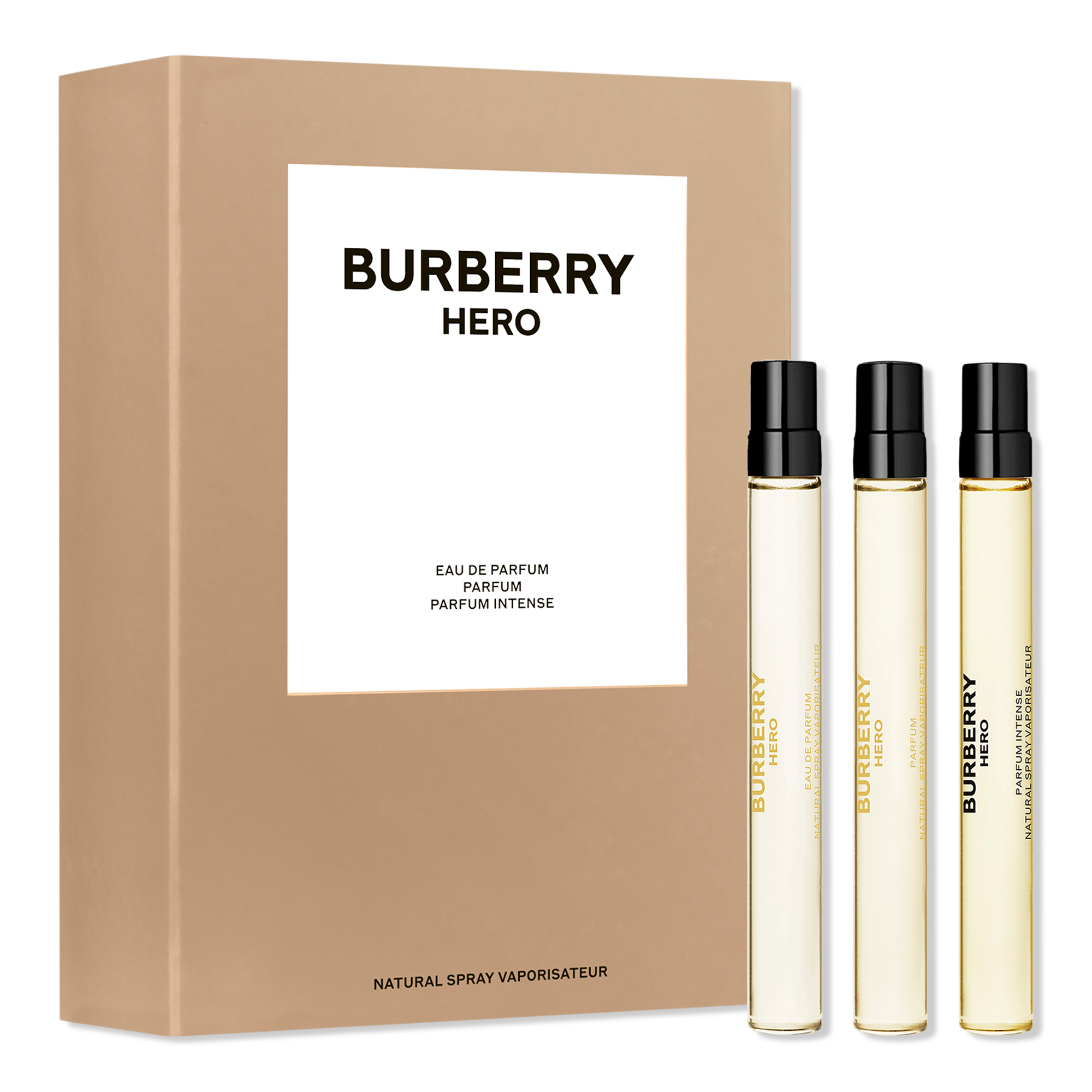 Burberry Hero Eau de Parfum & Parfum Travel Spray 3-Piece Gift Set #1