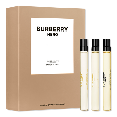 Burberry Hero Eau de Parfum & Parfum Travel Spray 3-Piece Gift Set
