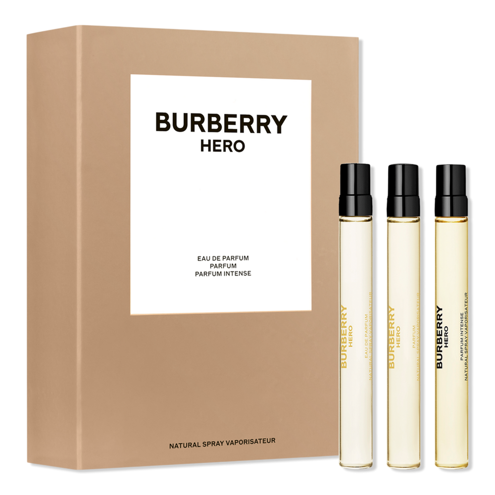 Burberry Hero Eau de Parfum & Parfum Travel Spray 3-Piece Gift Set