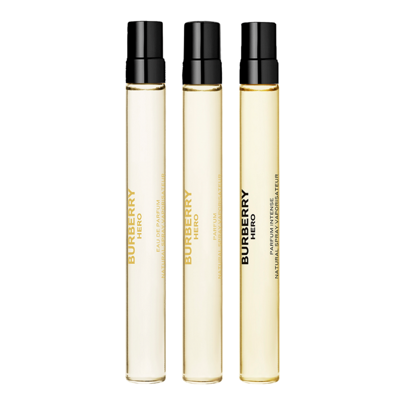 Burberry - Hero Eau de Parfum & Parfum Travel Spray 3-Piece Gift