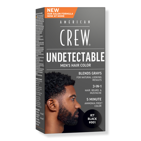 American Crew Undetectable Men's Hair Color Demi-Permanent Hair Dye #1