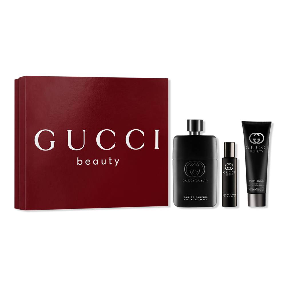 Gucci Guilty Pour Homme Eau de Parfum and Shower Gel 3-Piece Gift Set