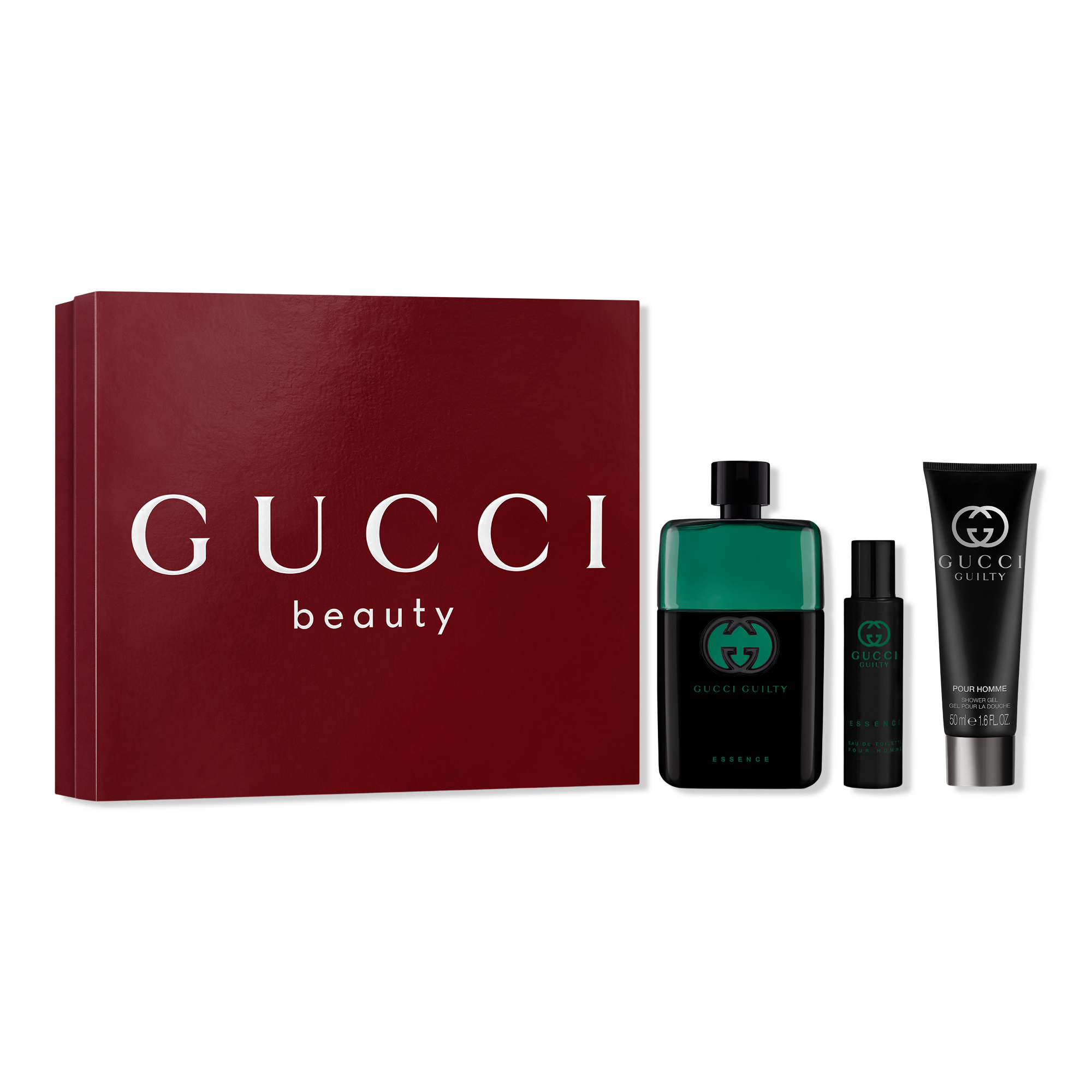 Gucci Guilty Pour Homme Essence Eau de Toilette and Shower Gel 3-Piece Gift Set #1