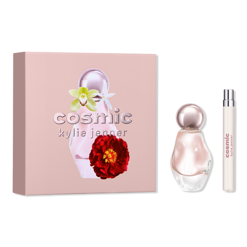 新品未使用✨100ml Kylie cosmeticsフレグランス&コスメポーチ Kylie Cosmetics Cosmic Kylie Jenner Eau de Parfum 3-Piece Gift Set