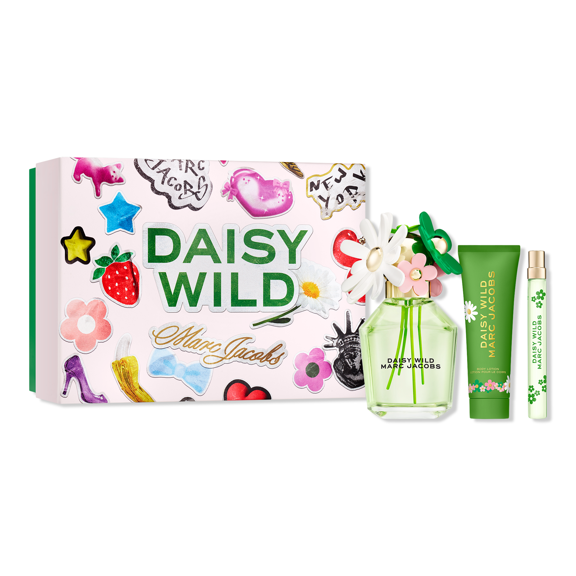 Marc Jacobs Daisy Wild Eau de Parfum & Body Lotion 3-Piece Gift Set #1
