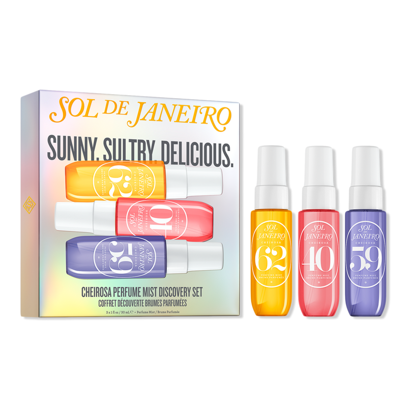 SOL DE JANEIRO チェリオサ トラベル香水セット Sol de Janeiro - Limited Edition Cheirosa Perfume Mist Discovery