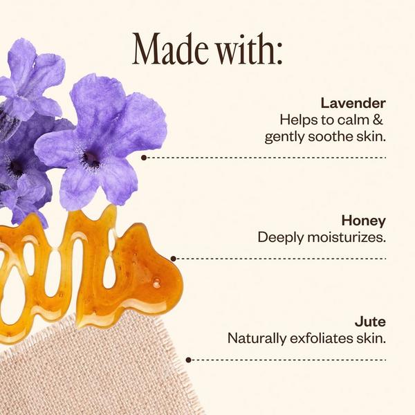 Saje Natural Wellness Jute & Joy Exfoliating Soap-Filled Wash Pad #3