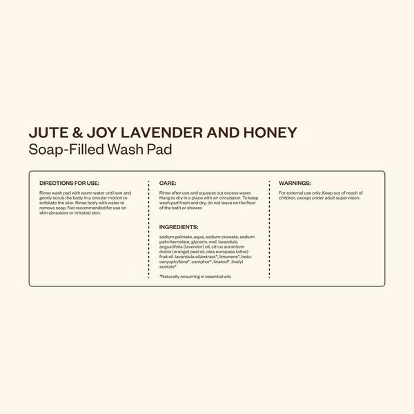 Saje Natural Wellness Jute & Joy Exfoliating Soap-Filled Wash Pad #7