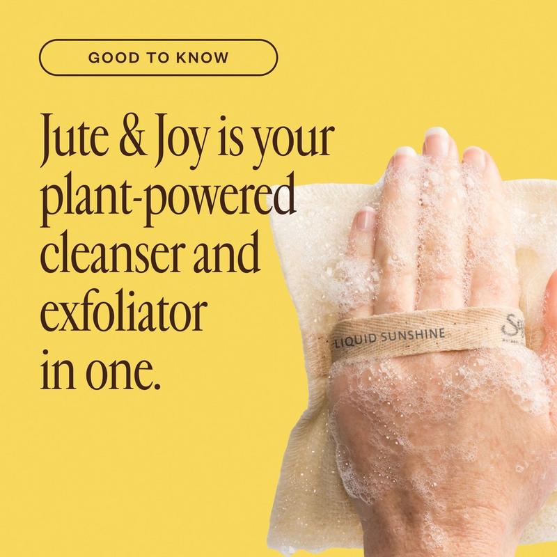 Saje Natural Wellness - Liquid Sunshine Jute & Joy Exfoliating