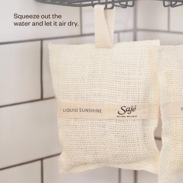 Saje Natural Wellness Jute & Joy Exfoliating Soap-Filled Wash Pad #7
