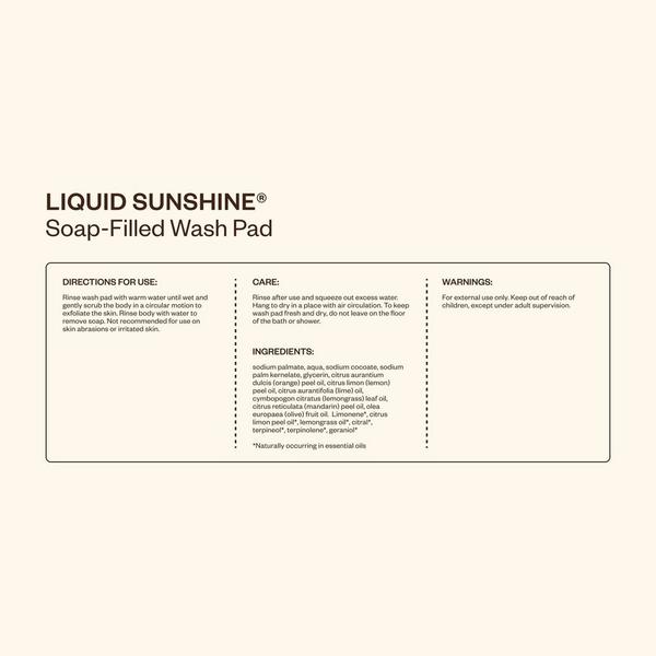 Saje Natural Wellness Jute & Joy Exfoliating Soap-Filled Wash Pad #8