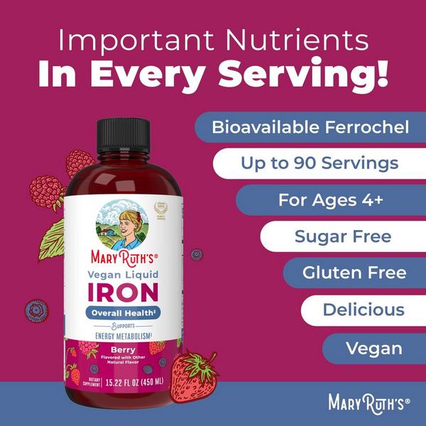 MaryRuth's Vegan Liquid Iron #2