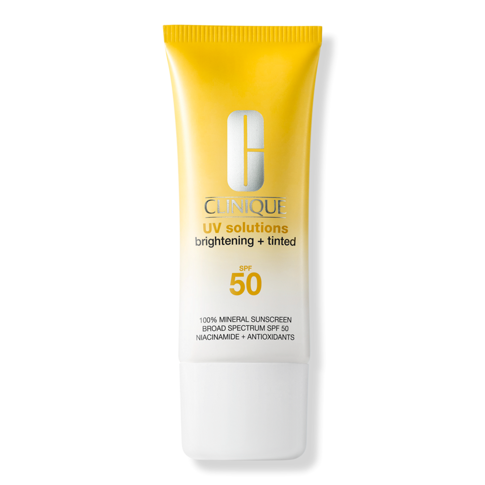 Clinique UV Solutions Brightening + Tinted Sunscreen Broad Spectrum SPF 50/PA+++ - Medium Deep