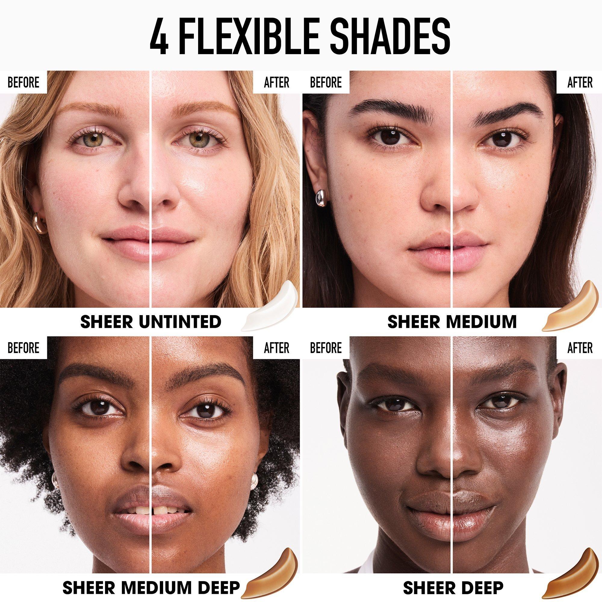 Минеральное солнцезащитное средство bareMinerals Bareskin Daily Dewy SPF 30, цвет: Sheer Deep — фото 3