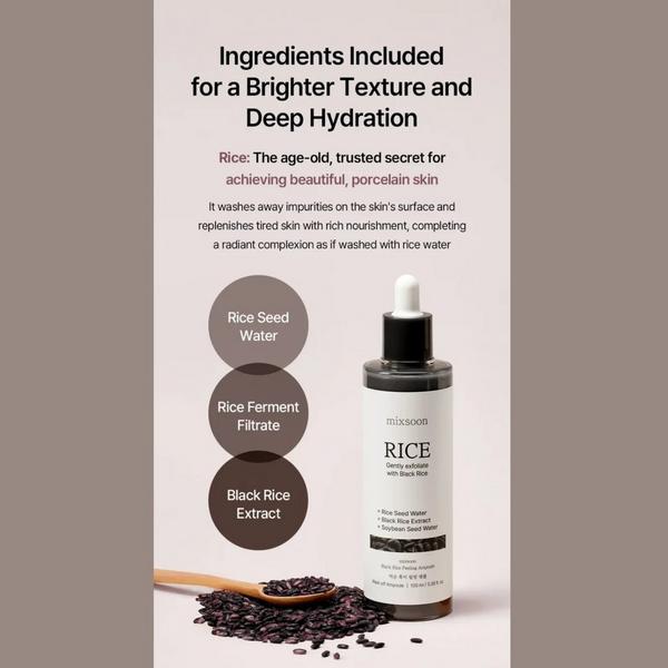 Mixsoon Black Rice Peeling Ampoule #4