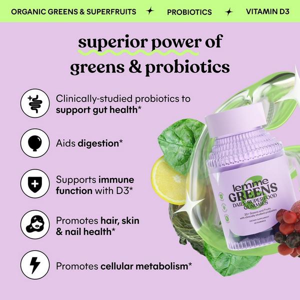 Lemme Greens: Daily Superfood Gummies #4