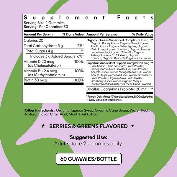 Lemme Greens: Daily Superfood Gummies #5