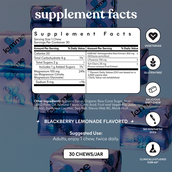 Lemme Relax: Magnesium Complex Soft Chews #8