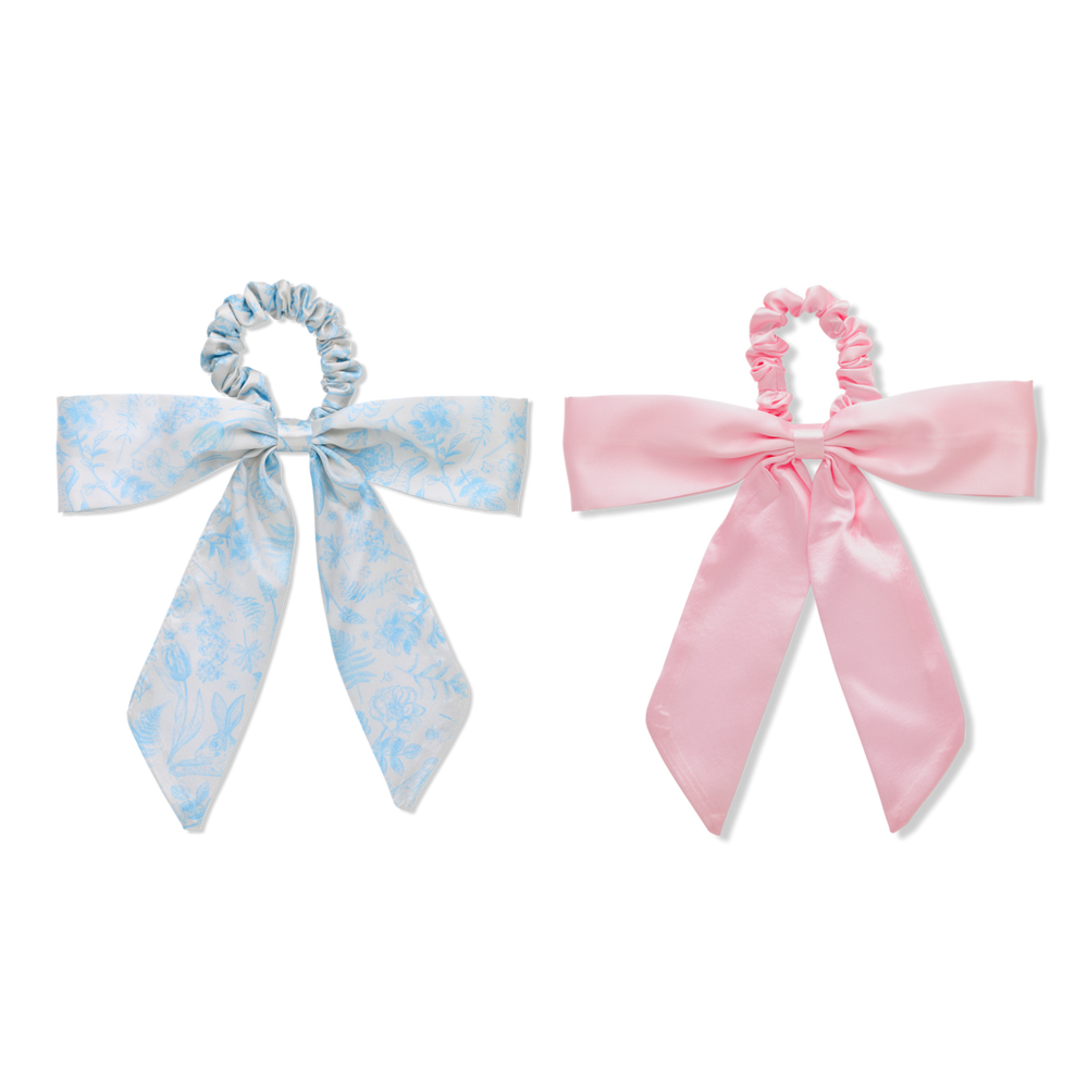 Product-obsessed Satin Bow Scrunchie 2 Pack
