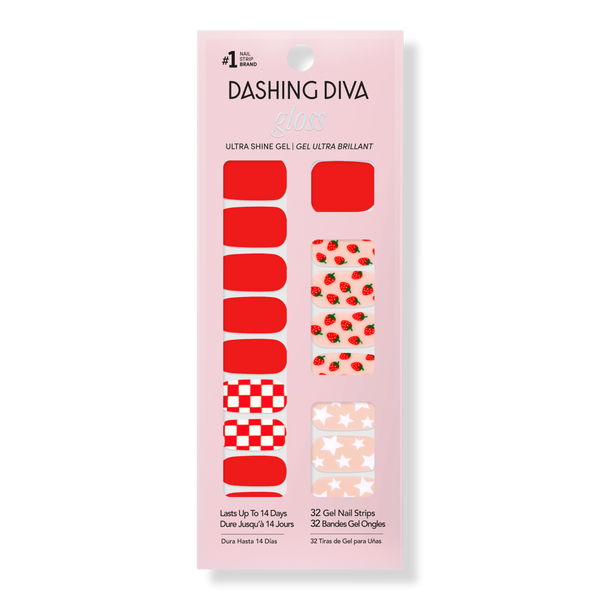 Dashing Diva GLOSS, Gel Nail Strips #1