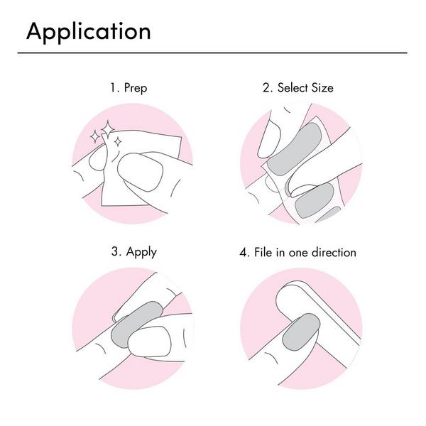 Dashing Diva GLOSS, Gel Nail Strips, Back To The USA #4