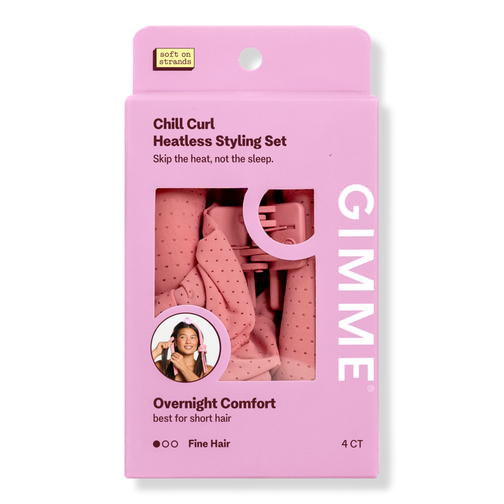 GIMME beauty Chill Curl Heatless Styling Set - Fine Hair