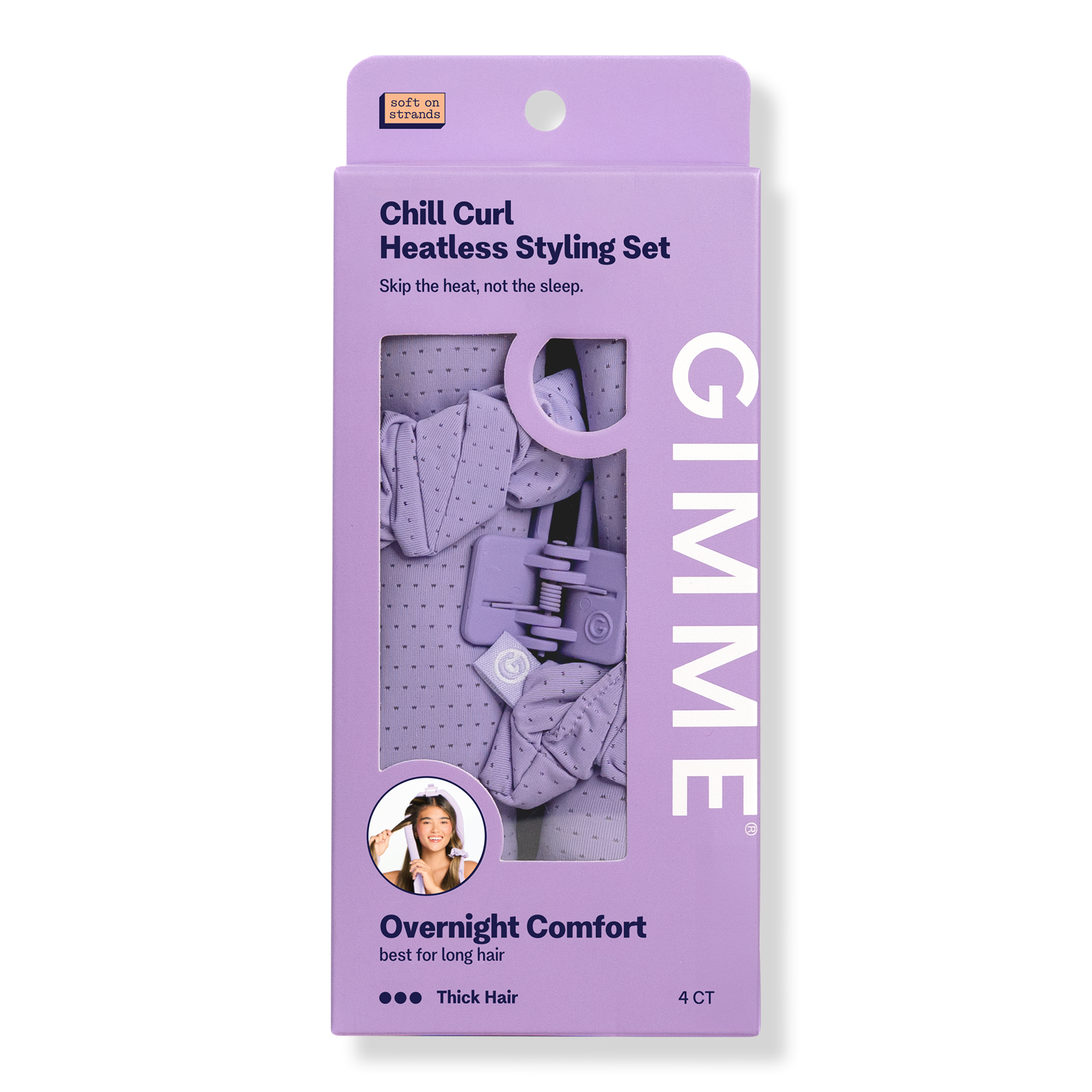 GIMME beauty Chill Curl Heatless Styling Set #1