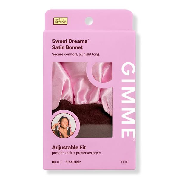 GIMME beauty Sweet Dreams Satin Sleep Bonnet #1